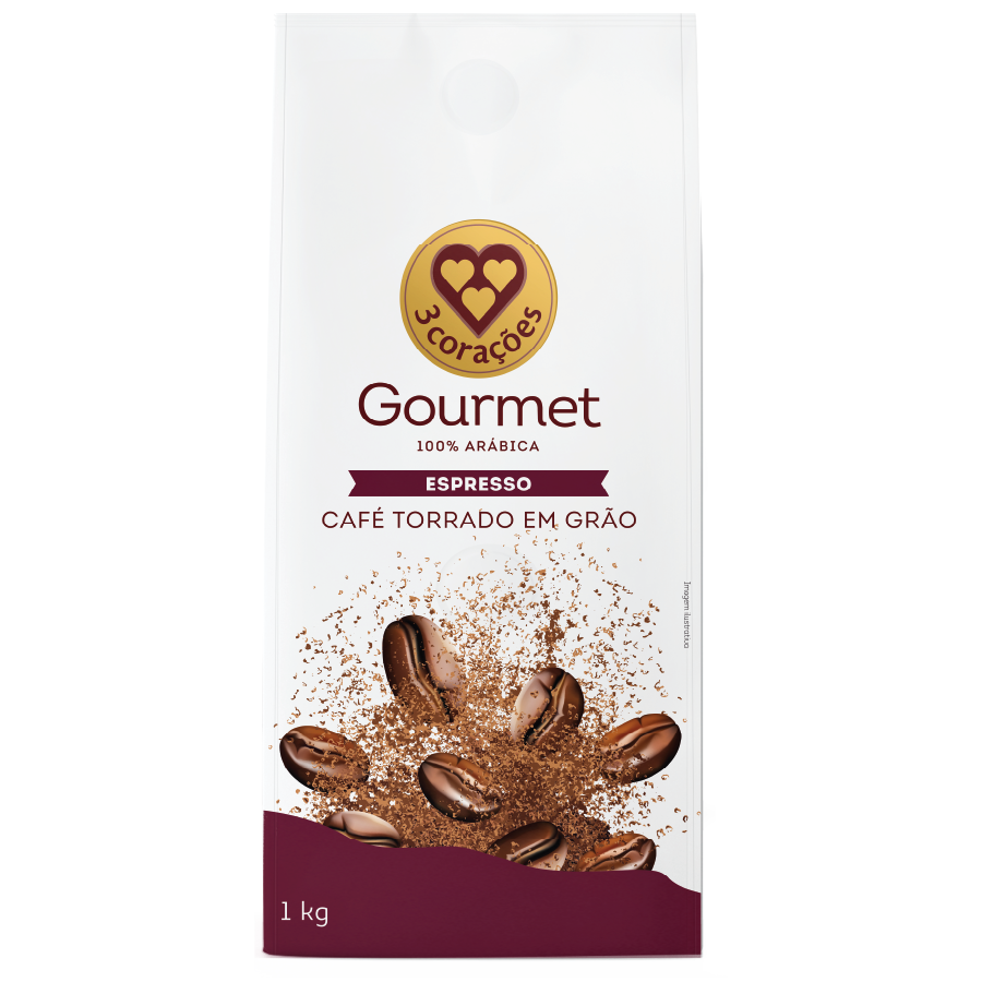 Café Gourmet Tostado En Granos 1k